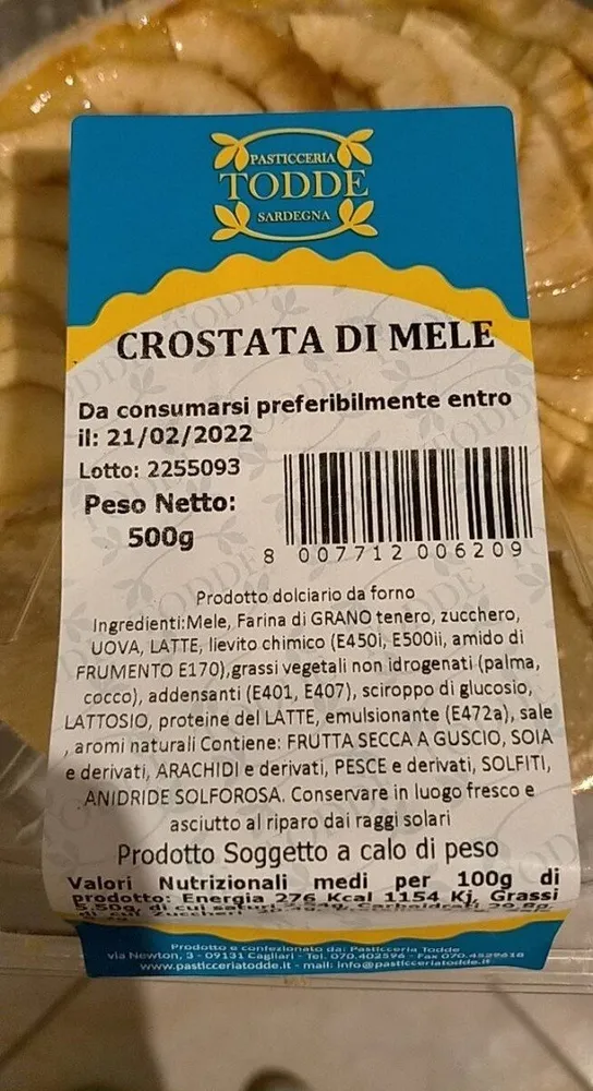 Crostata di mele