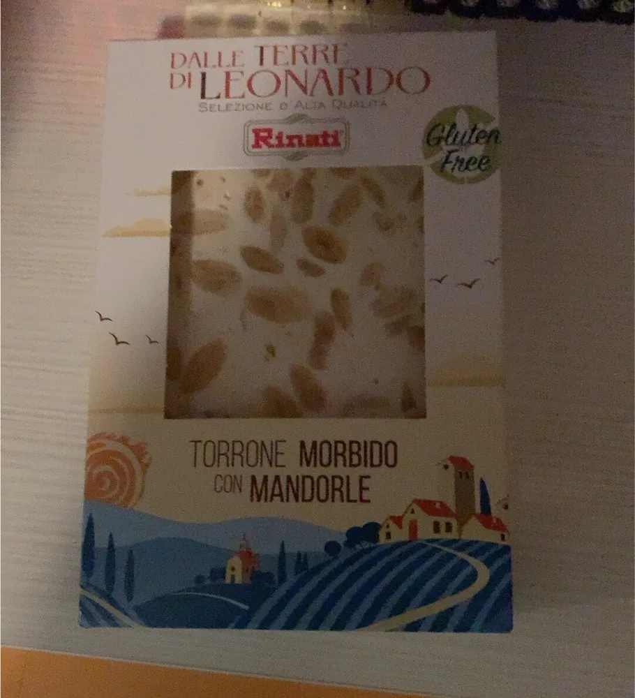 torrone morbido con mandorle