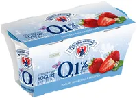 Yogurt magro 0,1% - 125g x 2 - Gusto fragola