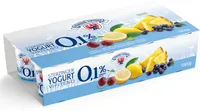 Yogurt magro 0,1% - 125g x 8 - Ciliegia | Limone | Mirtillo | Ananas