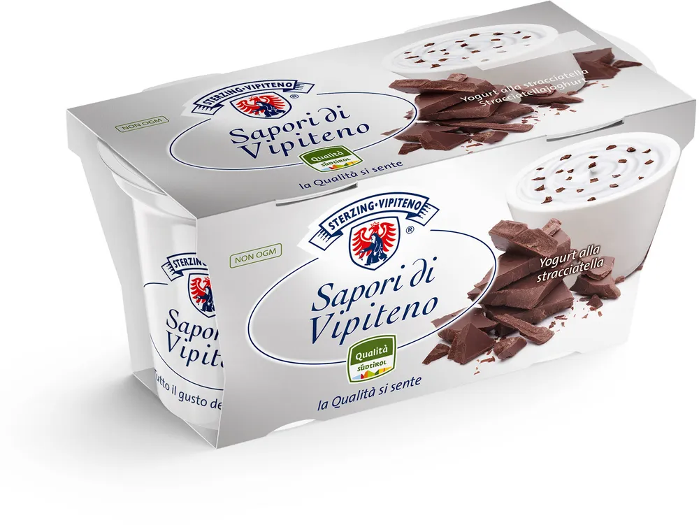 Yogurt intero Sapori di Vipiteno - 125g x 2 - Gusto stracciatella