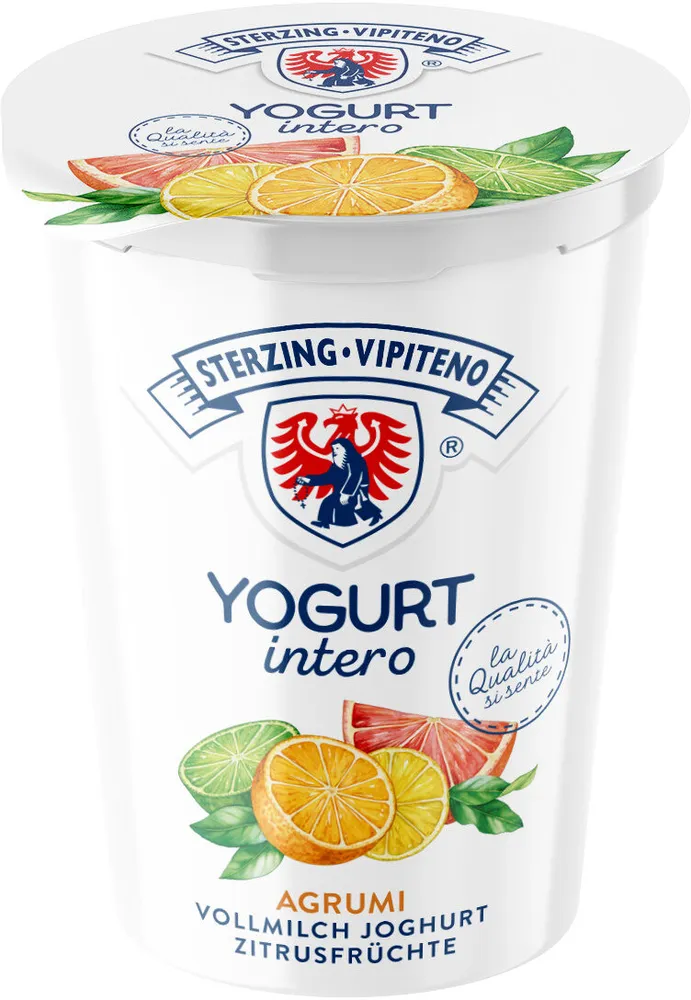 Yogurt intero - 500g - Gusto agrumi