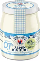 Alpenyogurt magro vetro da latte Fieno STG - 150g - bianco