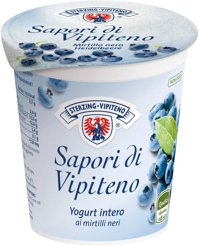 Yogurt Sapori di Vipiteno - 400g - mirtillo nero