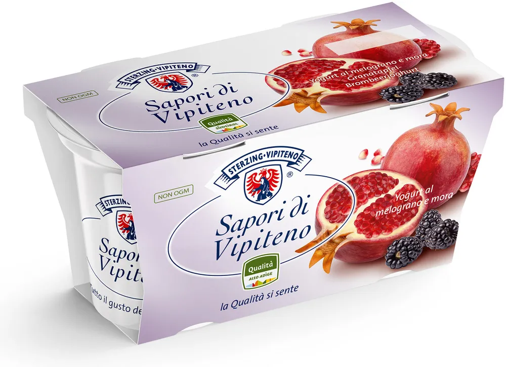 Joghurt Sterzinger Köstlichkeiten - 125g x2 - Granatapfel/Brombeere