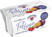 Yogurt magro Fitline - 125g x 2 - lampone-maracuja