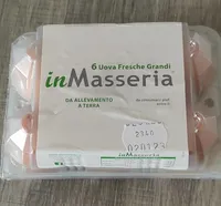 Uova fresche grandi