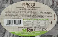 Papassine all'arancia