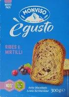 Biscotto salute con mirtilli