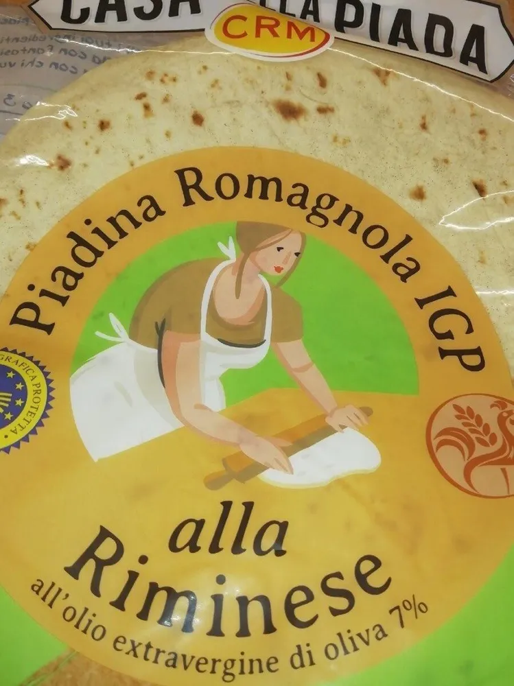 Piadina romagnola igp all'olio extravergine di oli2
