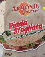 Piada sfogliata all'olio extravergine d'oliva