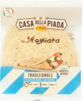 La sfogliata tradizionale piadine