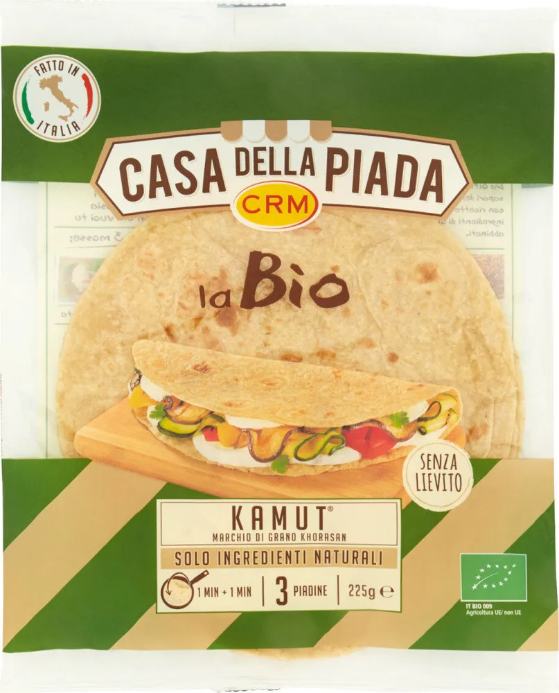 La bio kamut piadine