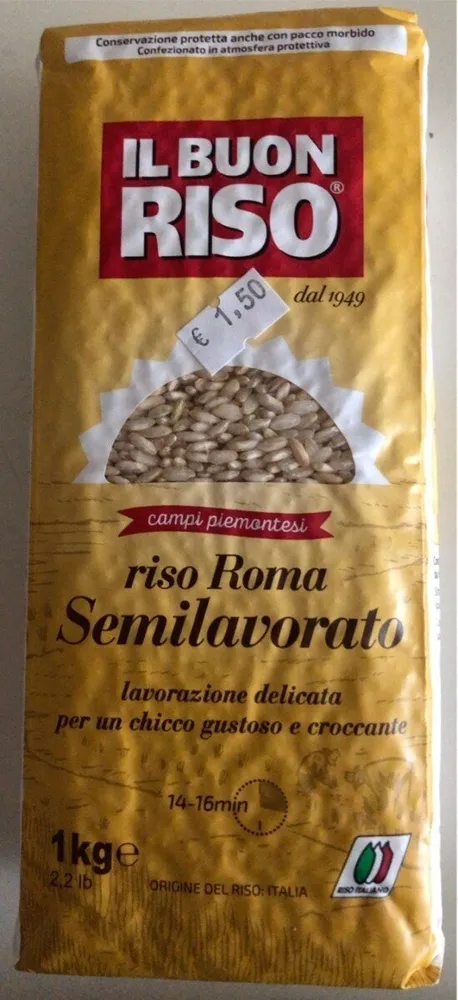 Riso roma semilavorato