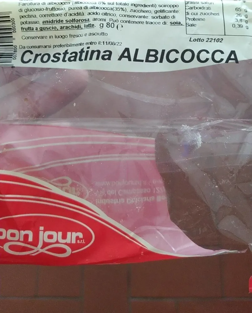 Crostatina Albicocca