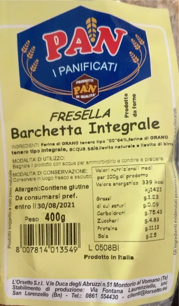 Fresella integrale