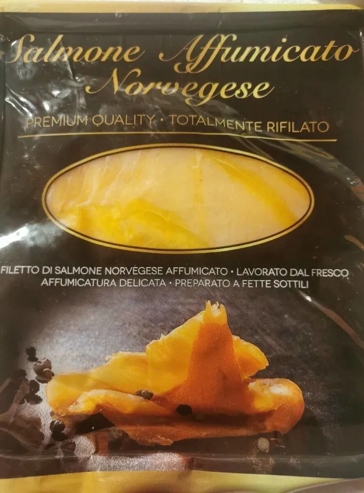 Salmone affumicato norvegese