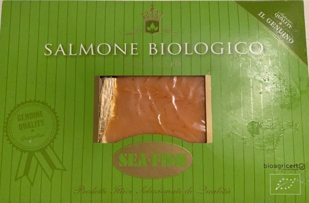 Salmone biologico affumicato