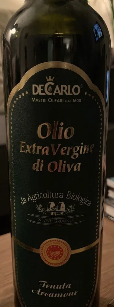 Decarlo, extra virgin olive oil