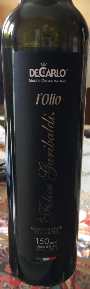 Olio Extra Vergine di oliva di Felice Garibaldi