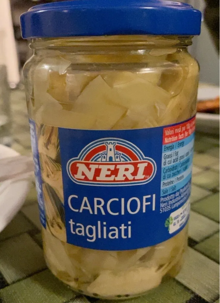 Carciofi tagliati
