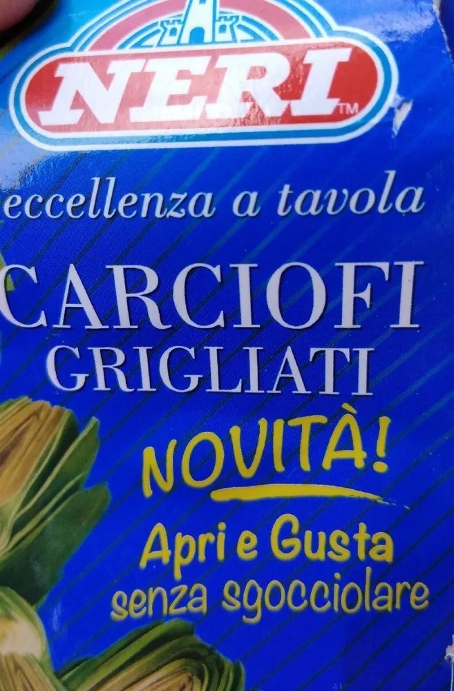 Carciofi grigliati