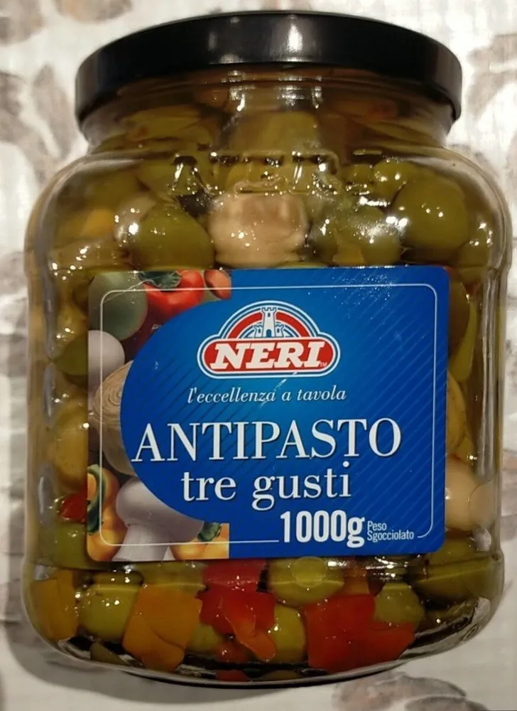 Antipasto tre gusti -