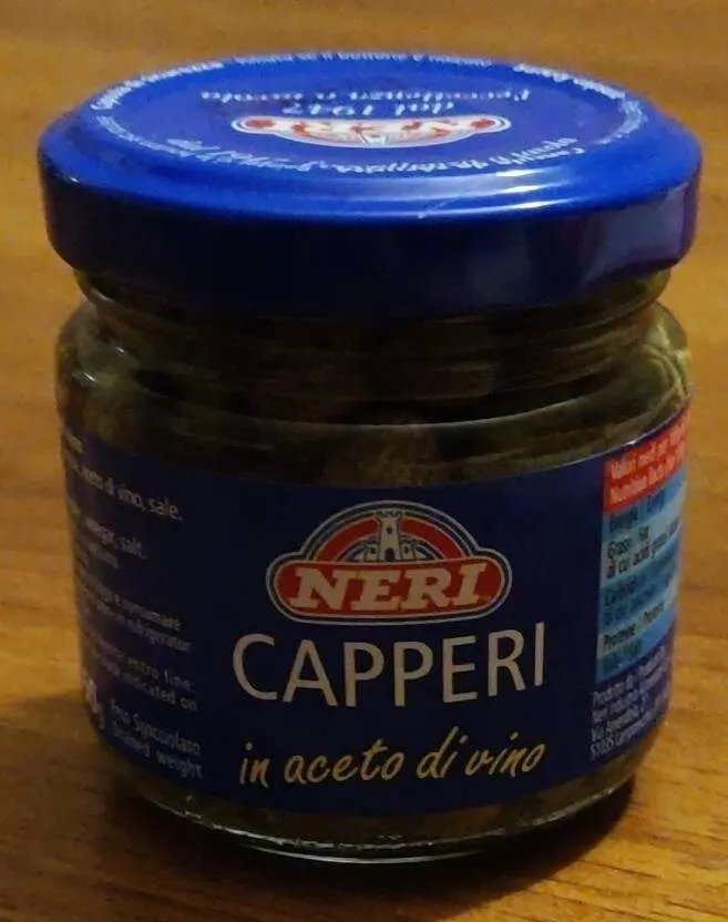 Capperi in aceto di vino