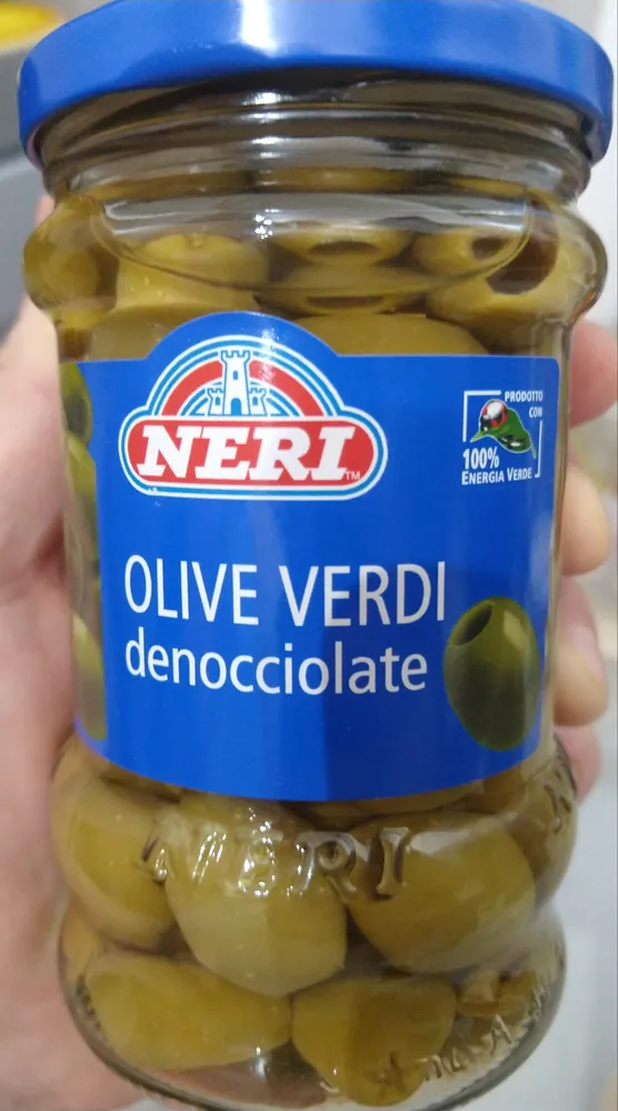 Olive verdi denocciolate