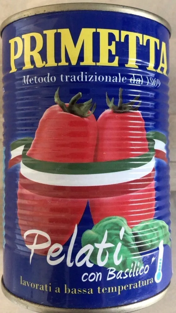 Pelati con basilico