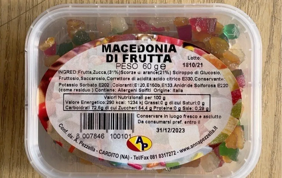 Macedonia di frutta