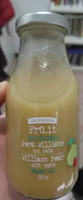 Succo biologico Pera Williams con mela