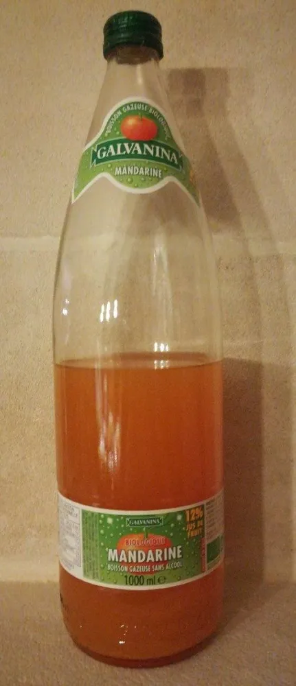 Boisson gazeuse à la mandarine