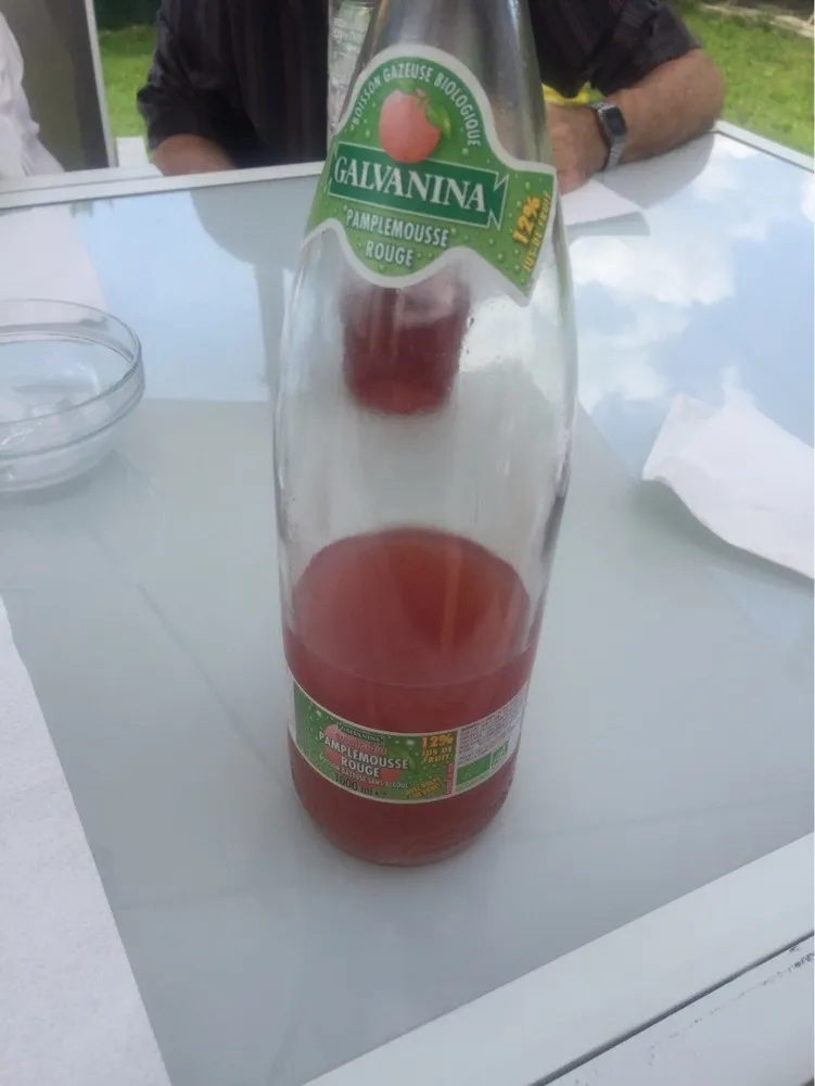 Limonade pamplemouse rouge bio