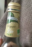 Thé gazeux bio vert