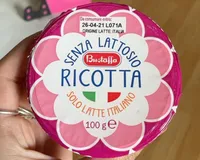 Ricotta Senza Lattosio