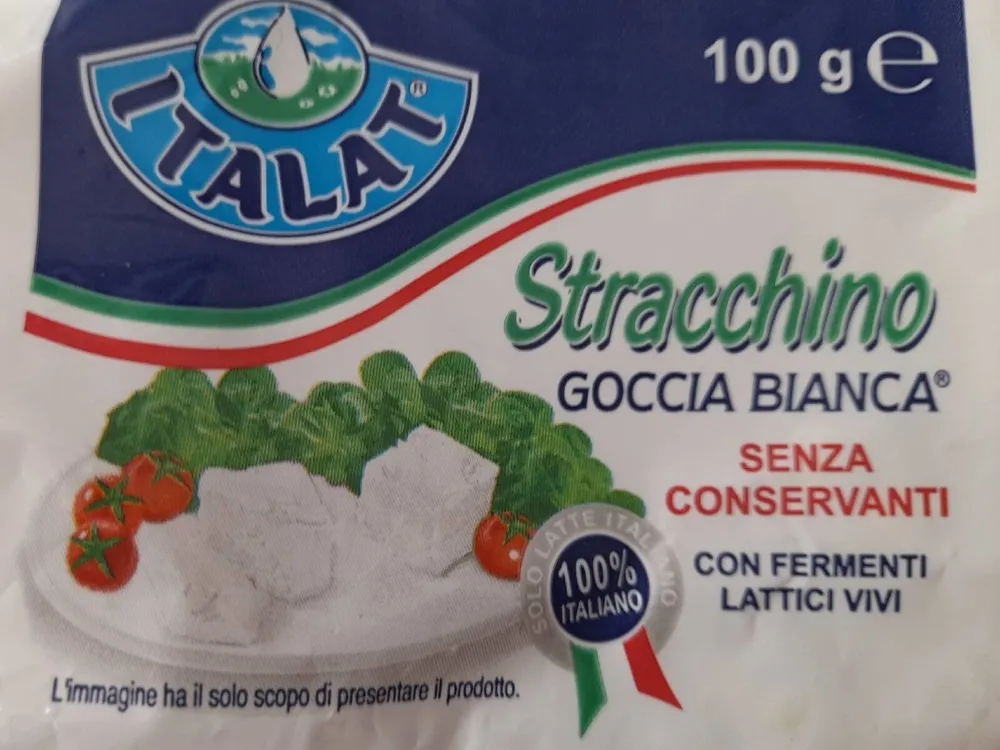 Stracchino goccia bianca