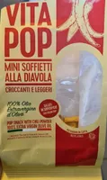 Pop snack with chili powder