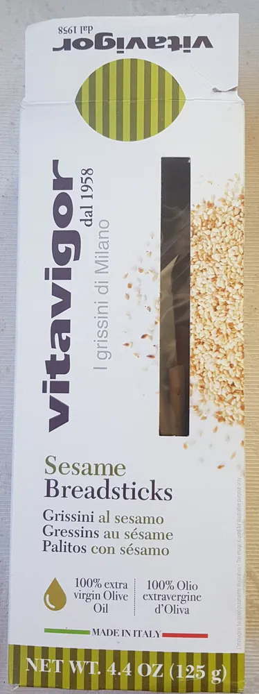 Sesame breadsticks