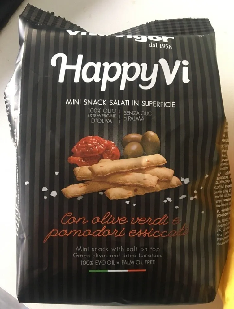 Biscoito Snack Happy Salgado Com Azeitona 150GR