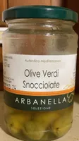Olive verdi snocciolate