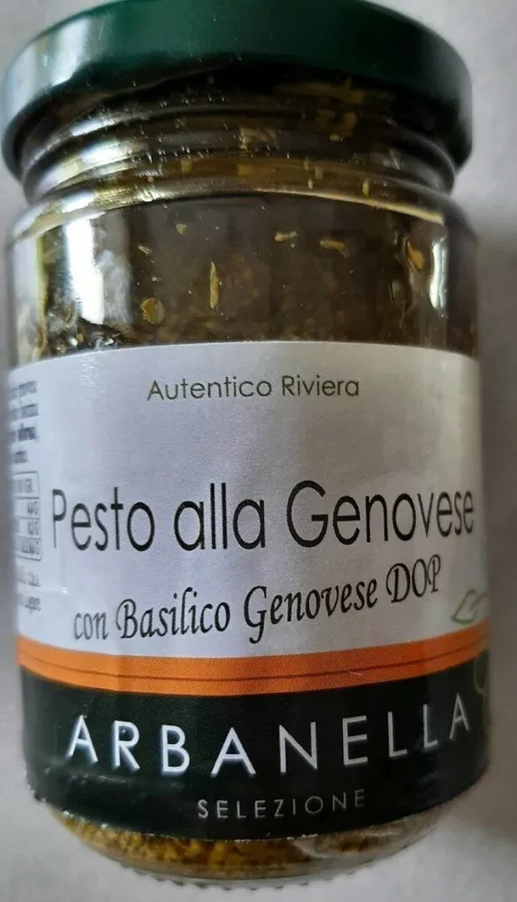 Pesto alla genovese con basilico genovese Dop