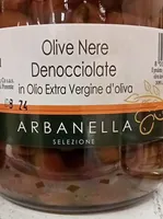 Olive nere denocciolate in olio extravergine di oliva
