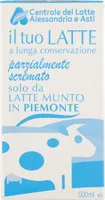 Il tuo latte a lunga conservazione parzialmente scremato