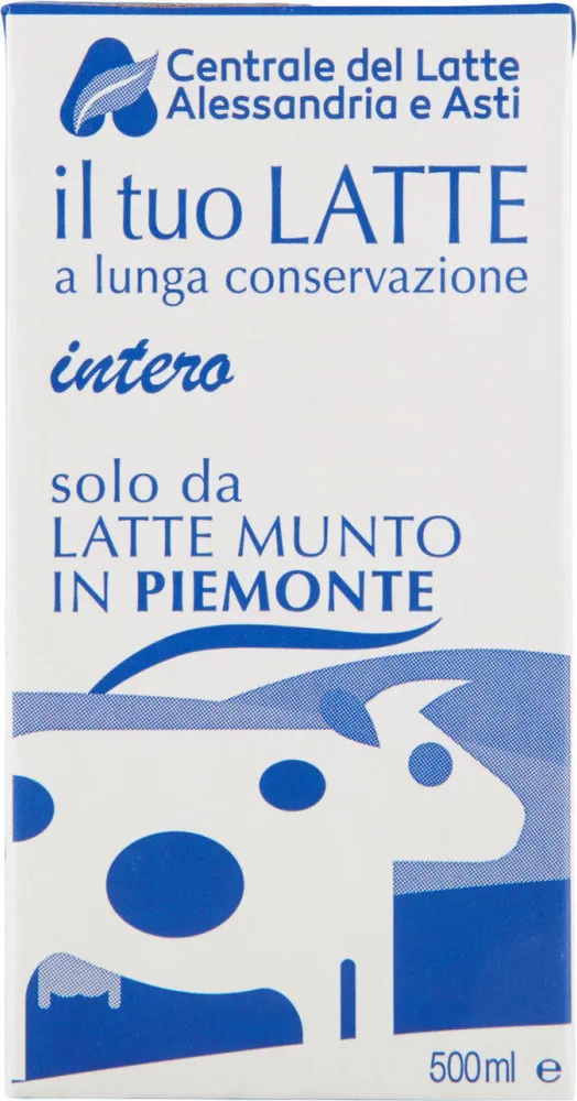 Il tuo latte a lunga conservazione intero