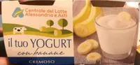 Yogurt cremoso con banana