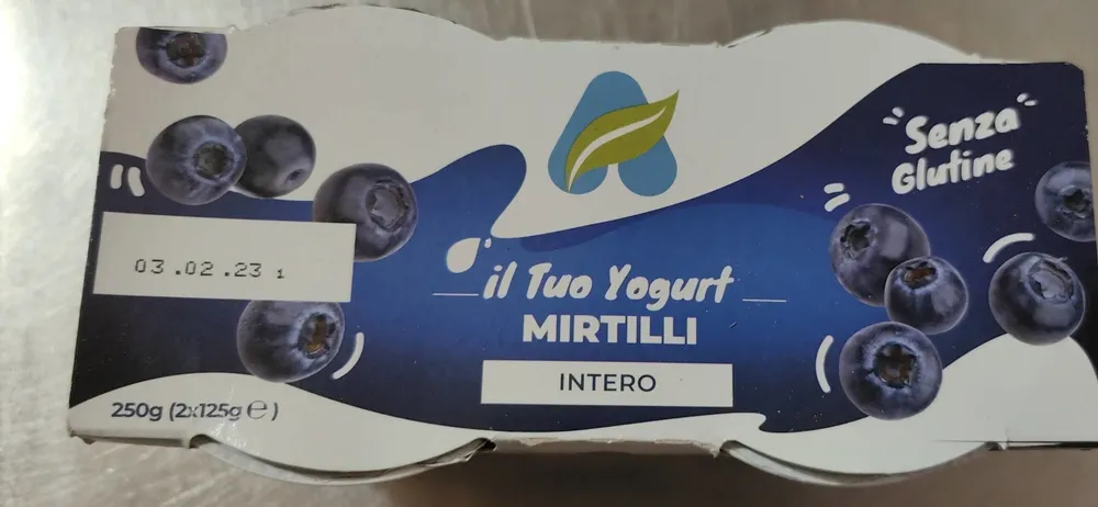Il tuo yogurt Mirtilli