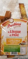 linguine di pane curcuma e pepe nero