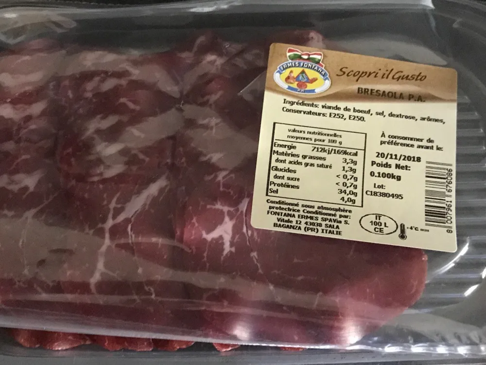 BRESAOLA P.A