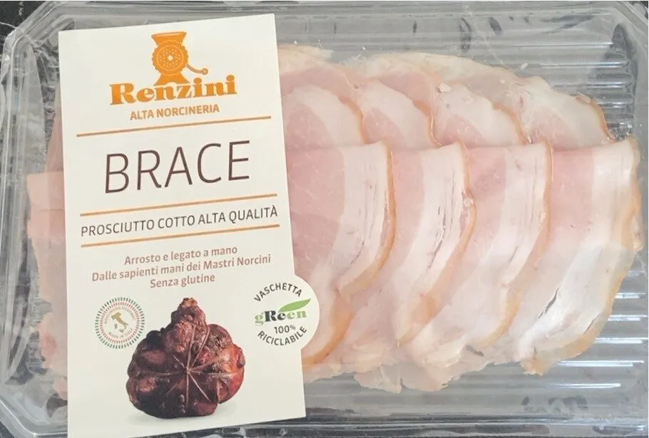 Brace prosciutto cotto alta qualita